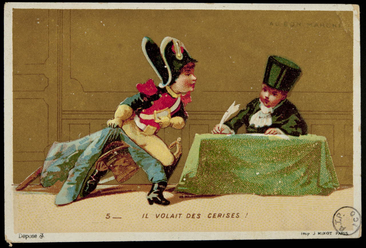 carte réclame 5- IL VOLAIT DES CERISES ! 1975.3.131 Photo