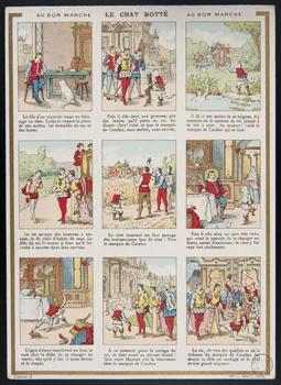 carte réclame LE CHAT BOTTE 1975.3.159 Photo