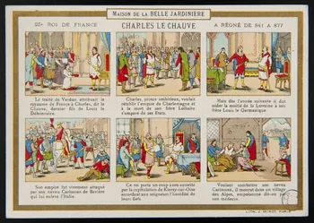 carte réclame CHARLES LE CHAUVE 1975.3.188 Photo