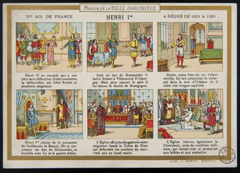 carte réclame HENRI 1er 1975.3.189 Photo