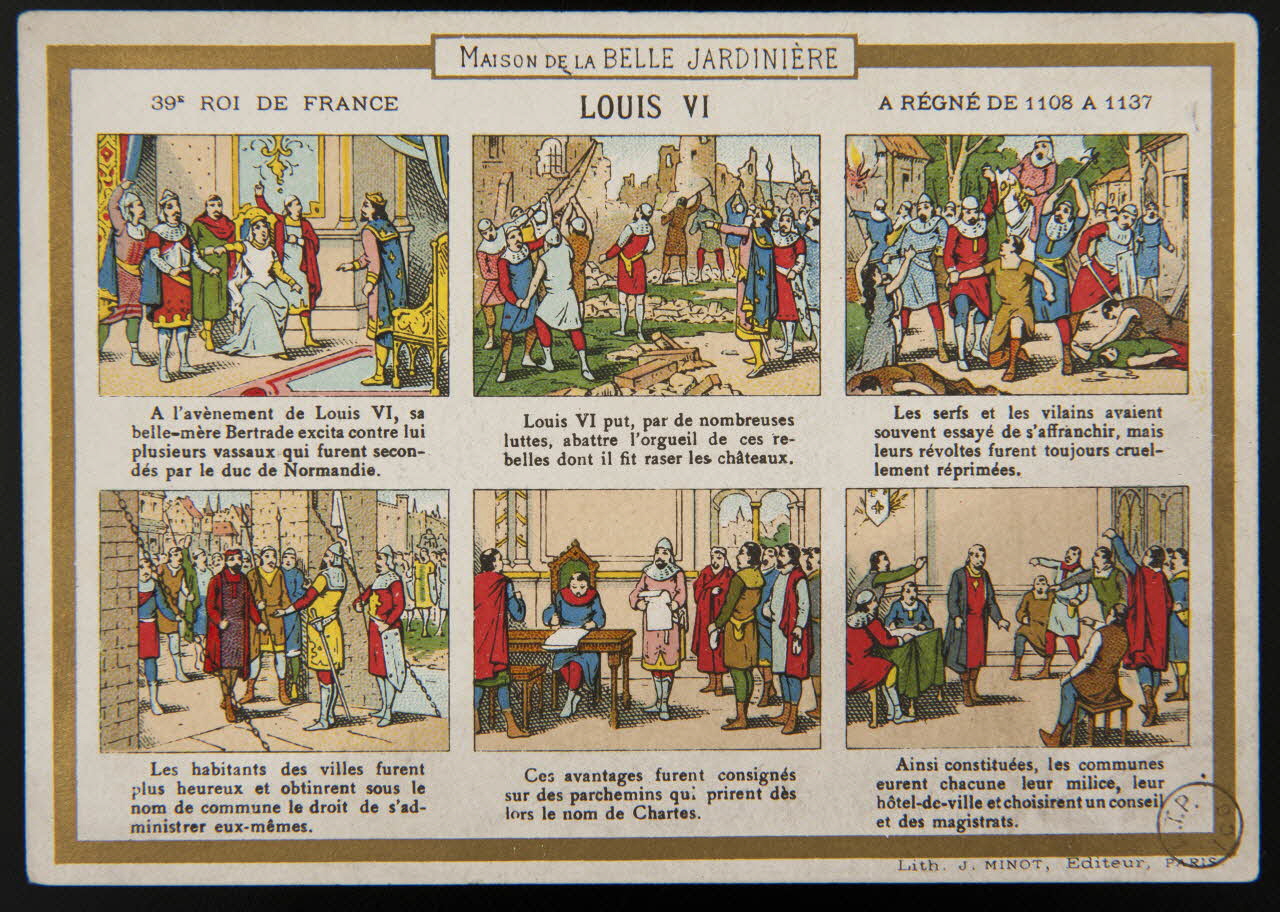 carte réclame LOUIS VI 1975.3.190 Photo