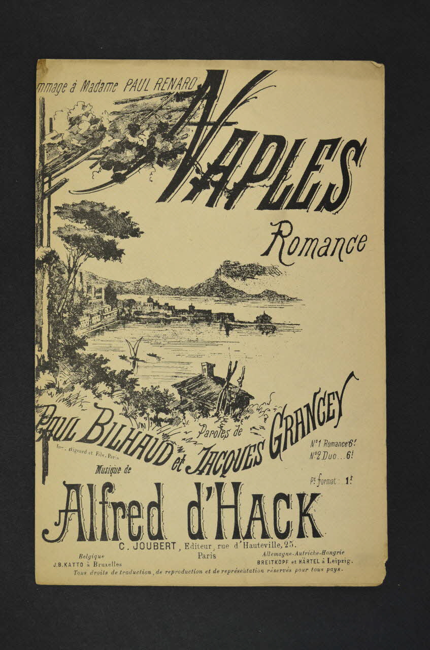 chanson petit format 1966.167.19 Photo Mucem