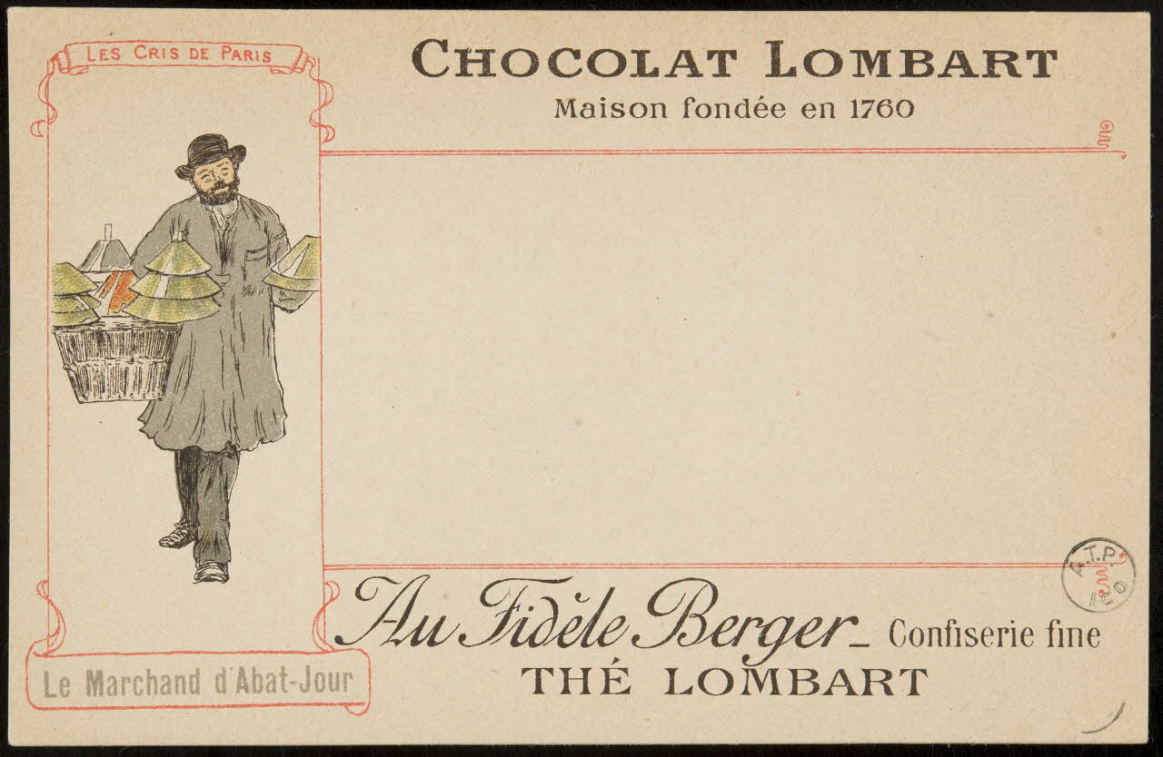 carte postale publicitaire chromo 1975.3.26 Photo