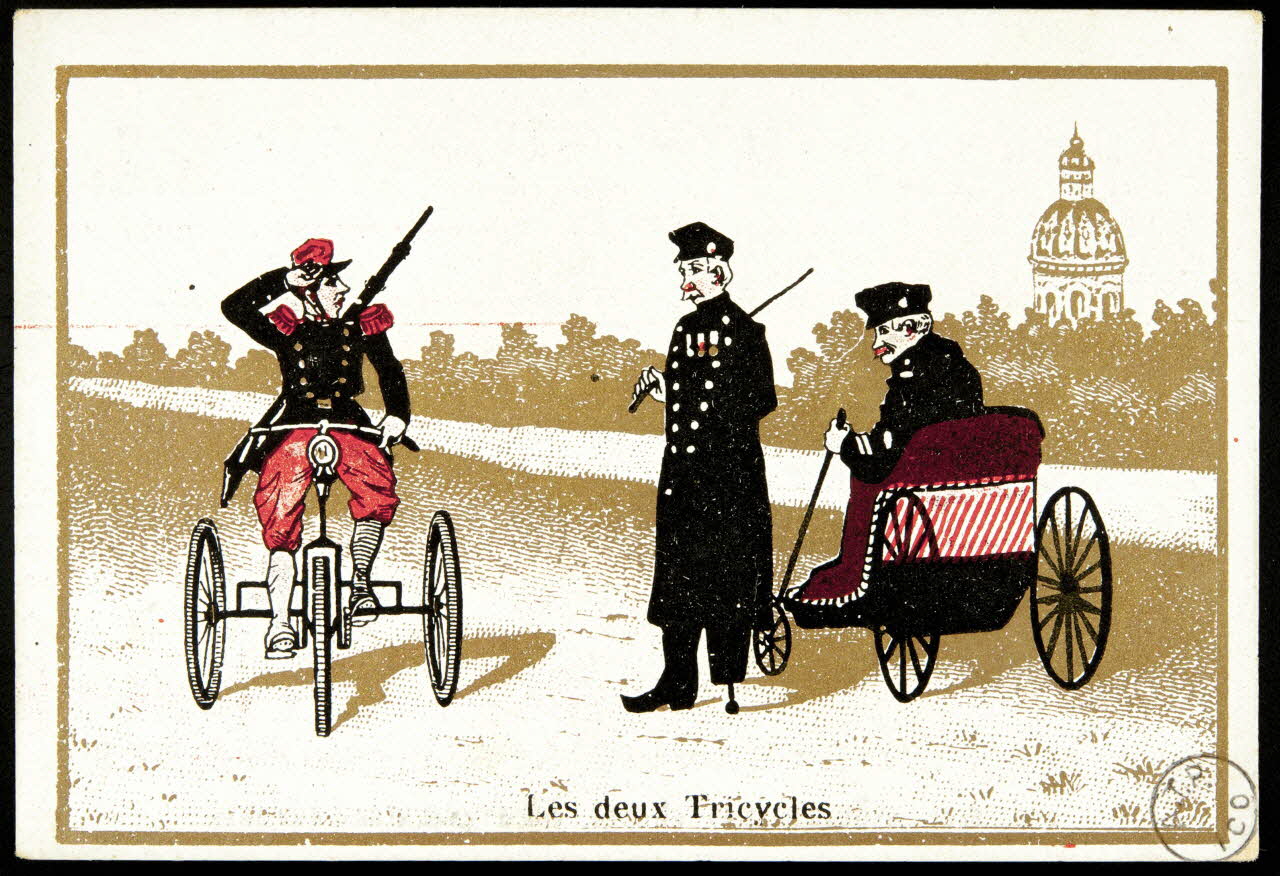 Verger carte réclame chromo Paris 1878-1914 1975.3.273 Photo