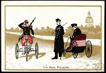Verger carte réclame chromo Paris 1878-1914 1975.3.273 Photo