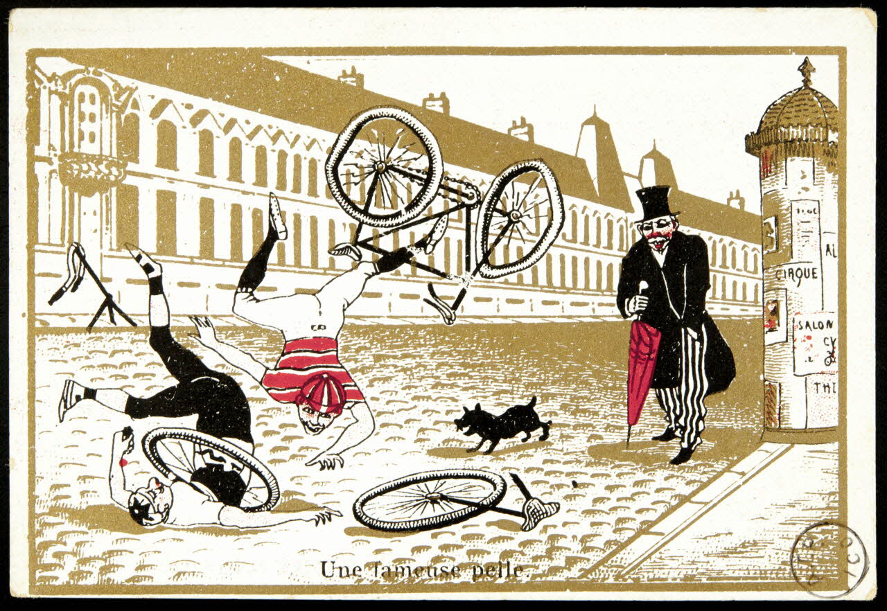 Verger carte réclame chromo Paris 1878-1914 1975.3.274 Photo