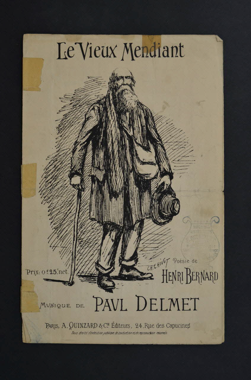 chanson petit format 1966.167.20 Photo Mucem