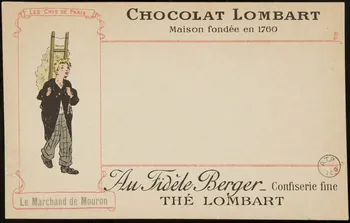 carte postale publicitaire chromo 1975.3.28 Photo