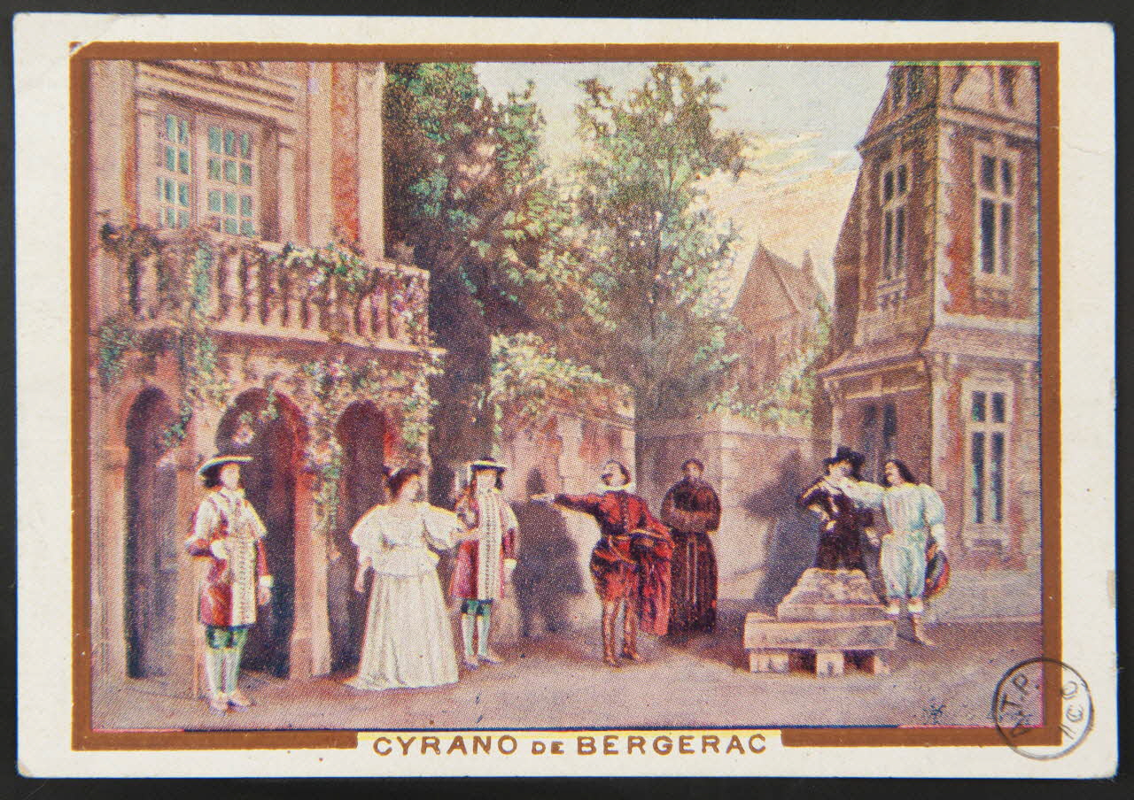 Mairet ; Léopold Verger carte réclame chromo Paris 1884 1975.3.283 Photo