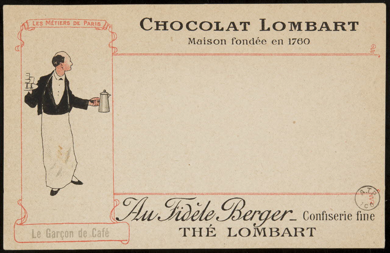 carte postale publicitaire chromo 1975.3.30 Photo