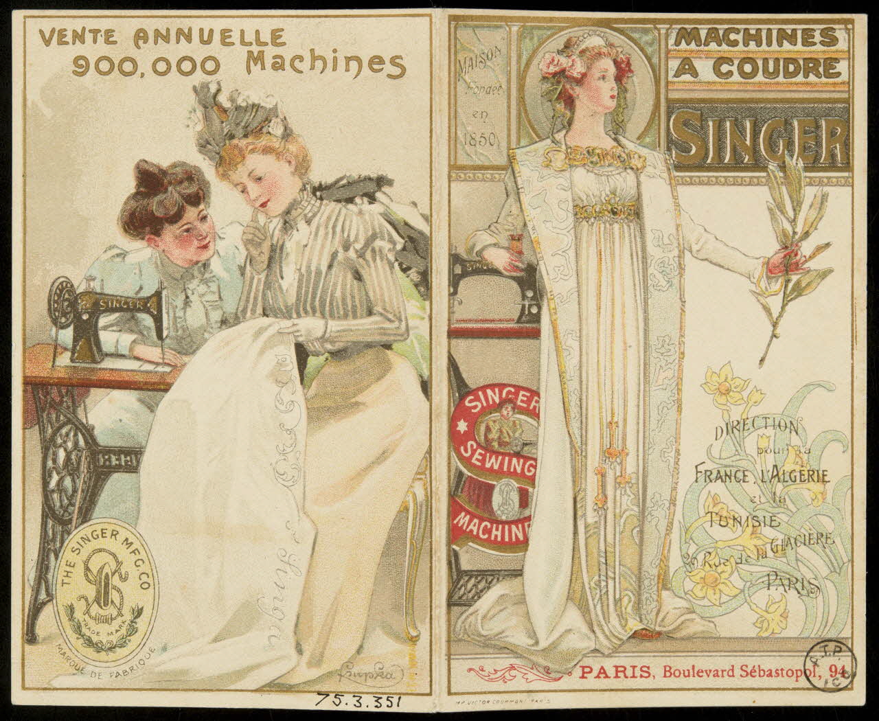 carte réclame chromo 1975.3.351 Photo