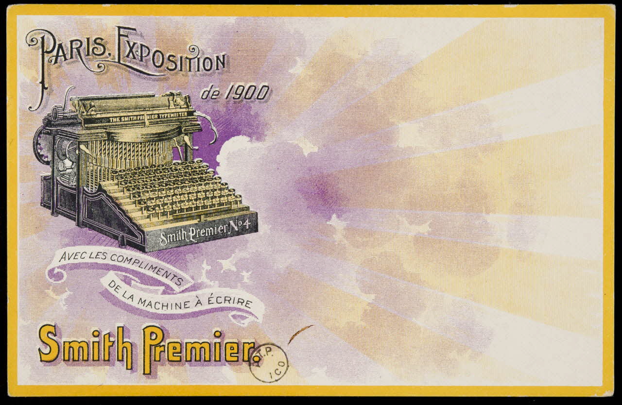 carte postale publicitaire chromo 1975.3.354 Photo