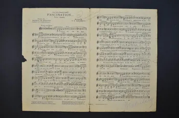 Fermo Dante Marchetti ; Maurice De Féraudy chanson petit format 1905 1965.168.50  Photo Mucem