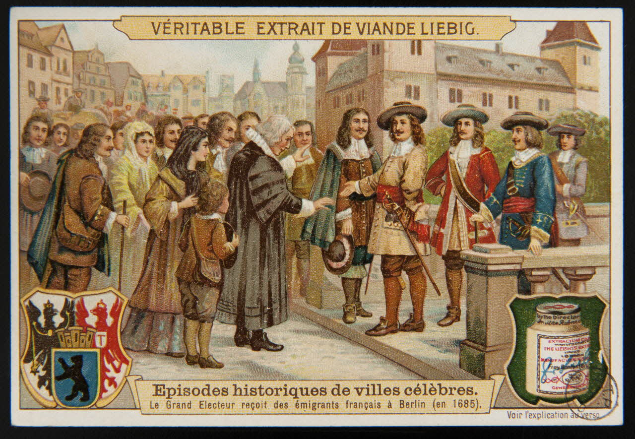 carte réclame chromo Paris 1909 1975.3.74 Photo