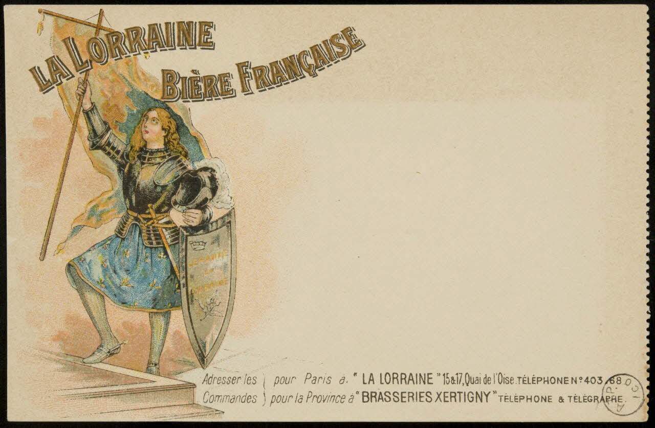 carte postale publicitaire chromo 1975.3.89 Photo