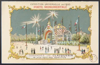 carte réclame chromo France 1899 1975.3.94 Photo