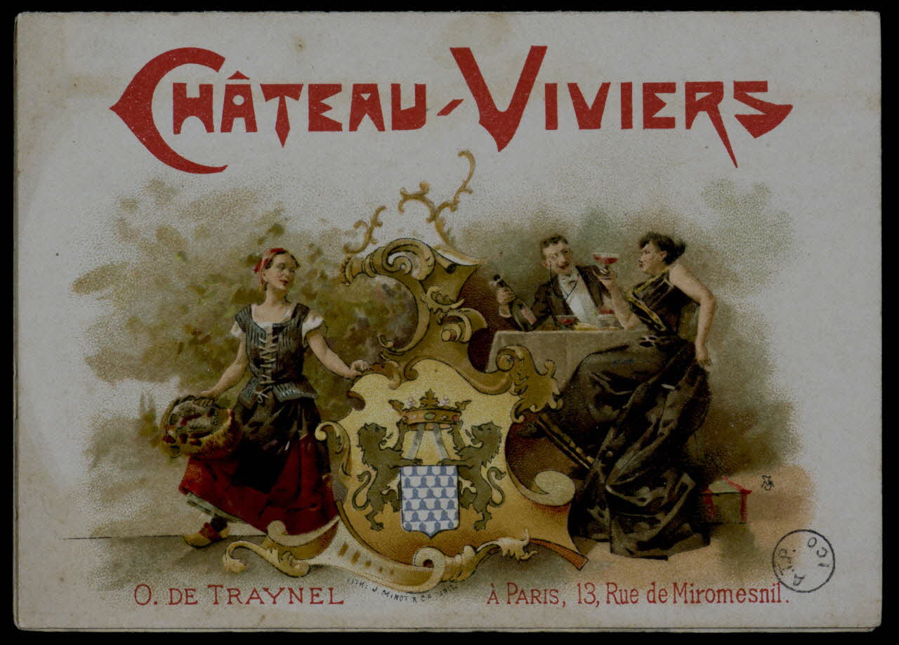 estampe CHATEAU - VIVIERS 1975.3.95 Photo