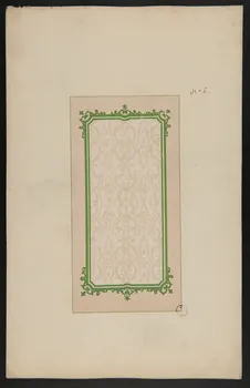 estampe Motifs d'ornementation 1975.37.11 Photo