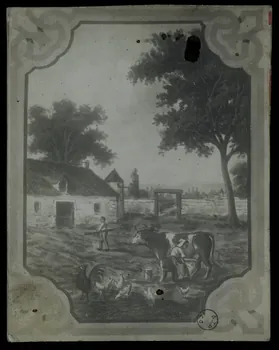 estampe A la ferme 1975.37.112 Photo