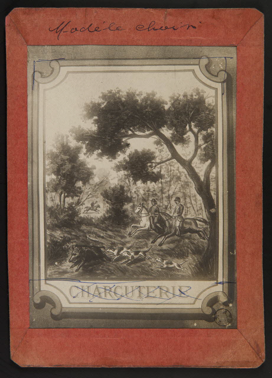 estampe CHARCUTERIE 1975.37.114 Photo