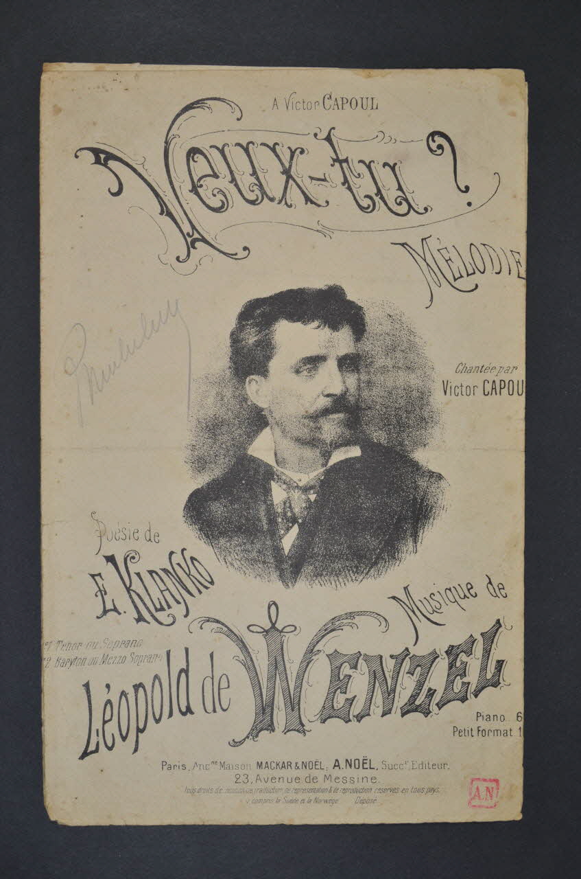 chanson petit format 1965.168.53 Photo Mucem