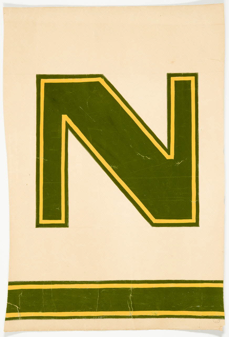 ensemble (2) Modèle de lettre 1975.37.150 Photo