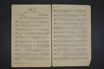chanson petit format 1965.168.53  Photo Mucem