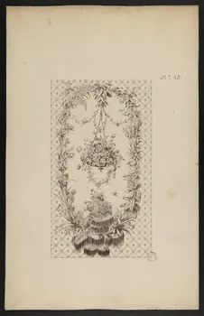 estampe Motif végétal 1975.37.28 Photo