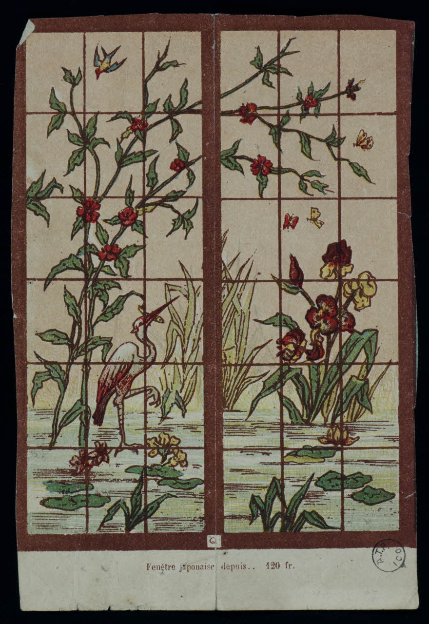 estampe Fenêtre japonaise 1975.37.37 Photo