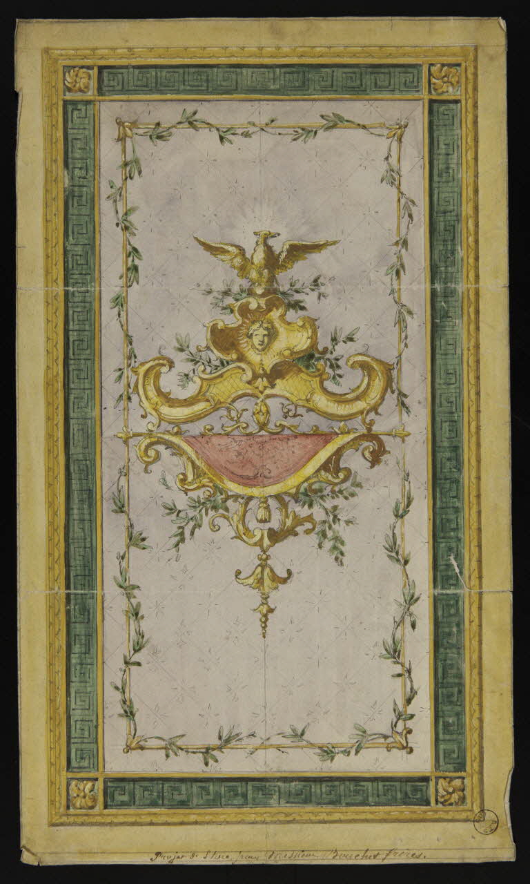 dessin Projet de store de boutique 1975.37.54 Photo