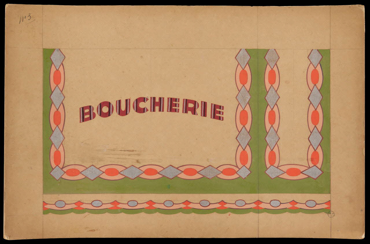 dessin BOUCHERIE 1975.37.79 Photo
