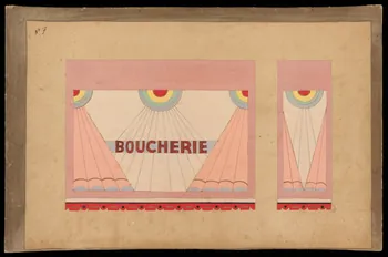 dessin BOUCHERIE 1975.37.83  Photo