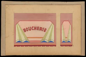 dessin BOUCHERIE 1975.37.86  Photo