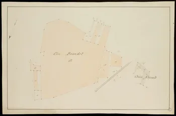 Fernand Langlois partie d'un ensemble de dessins Clos Beaudet  Croix Arnoult Ile-de-France, France 1870-1880 1975.42.24 Photo
