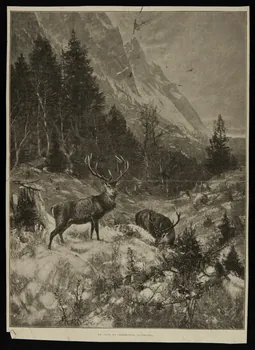 estampe UN COIN DE SEMMERING (AUTRICHE). 1975.46.113 Photo