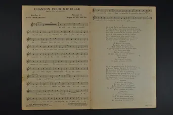 Roger Guttinger ; Félix Mortreuil ; Paul Dalbret ; Aux Répertoires Réunis; chanson petit format 1910 1965.168.58  Photo Mucem