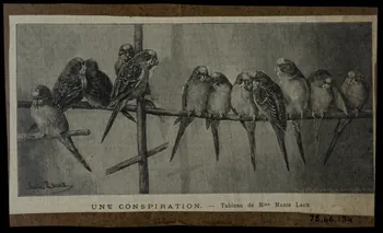 estampe UNE CONSPIRATION. 1975.46.134 Photo