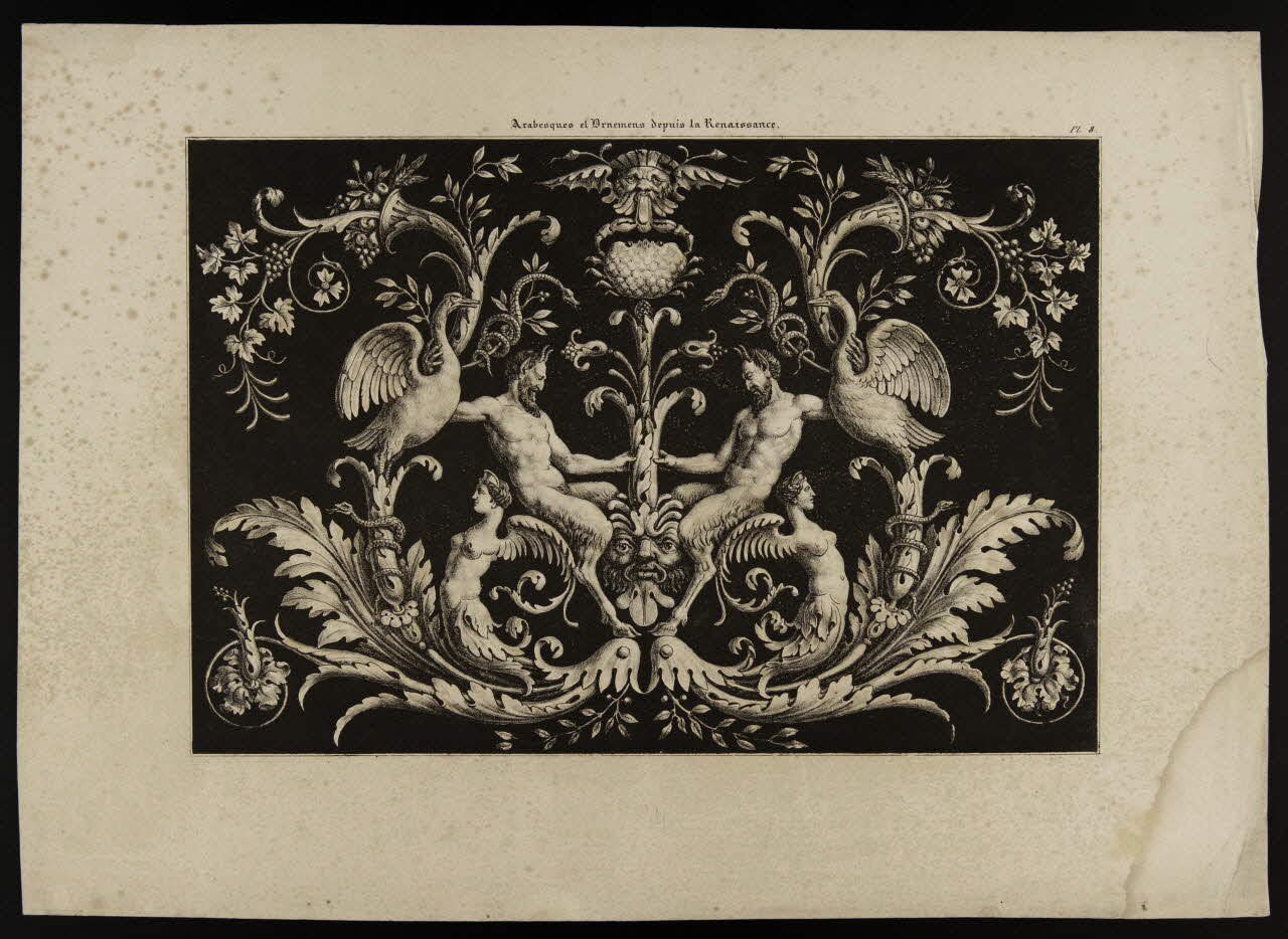estampe Arabesques et Ornements depuis la Renaissance. 1975.46.208 Photo