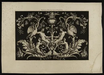 estampe Arabesques et Ornements depuis la Renaissance. 1975.46.208 Photo