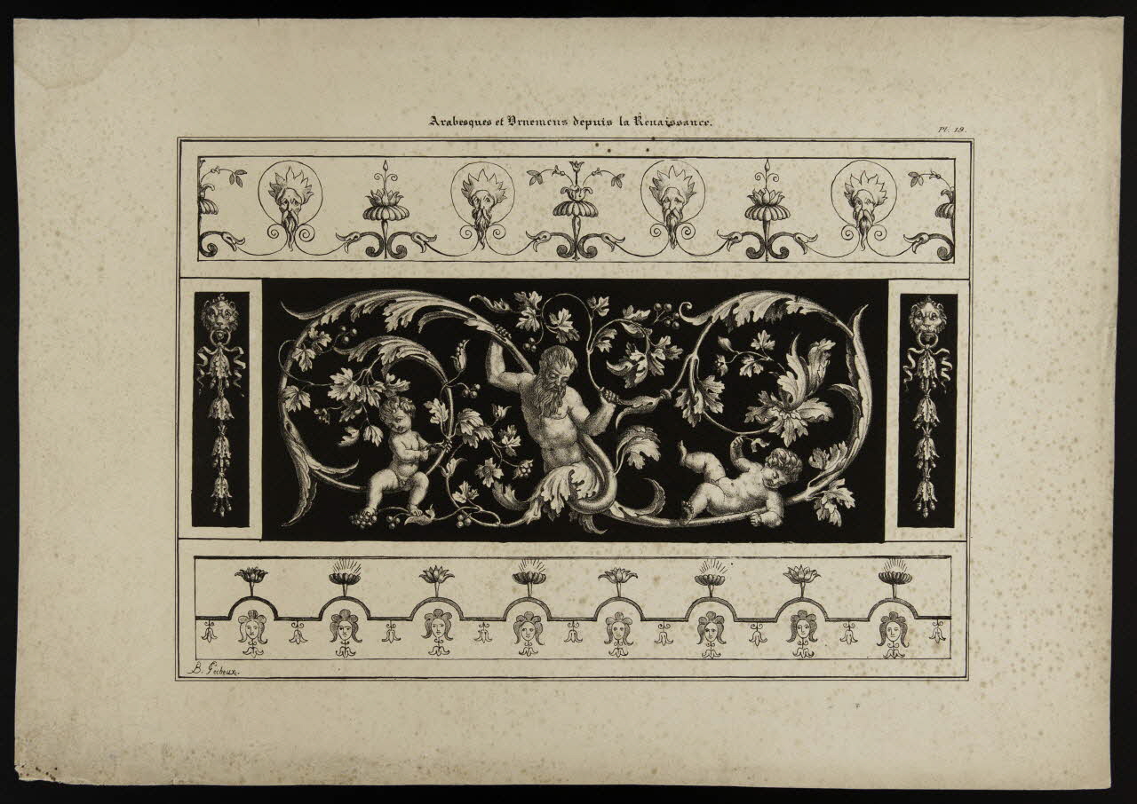 estampe Arabesques et Ornements depuis la Renaissance. 1975.46.209 Photo