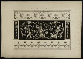 estampe Arabesques et Ornements depuis la Renaissance. 1975.46.209 Photo