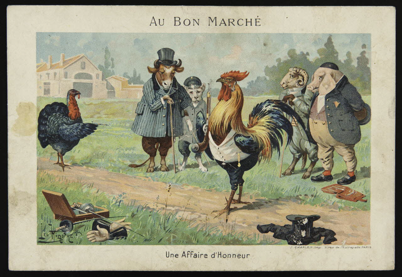 estampe Une Affaire d'Honneur. 1975.46.237 Photo