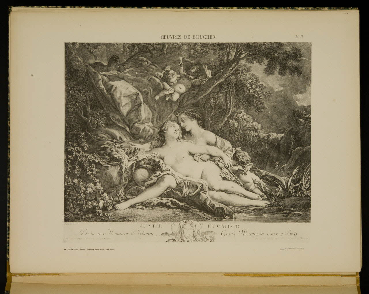 album OEUVRES DE BOUCHER  JUPITER ET CALISTO 1975.46.239.23 Photo