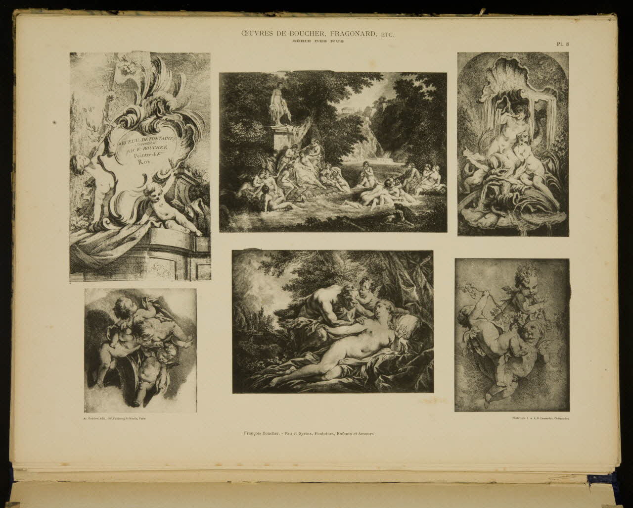 album OEUVRES DE BOUCHER, FRAGONARD, ECT. 1975.46.240.10 Photo