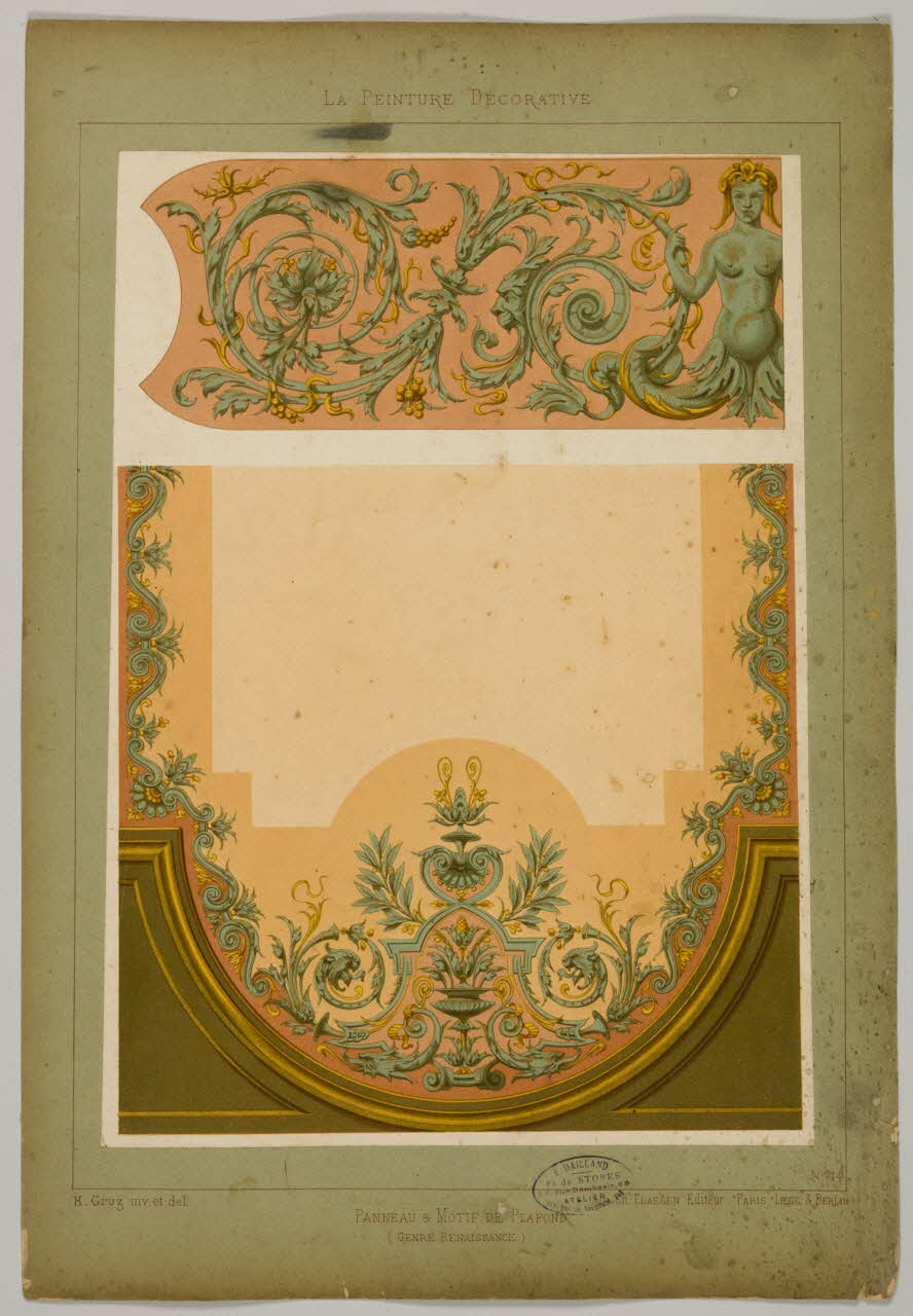 album PANNEAU ET MOTIF DE PLAFOND 1975.46.241.16 Photo