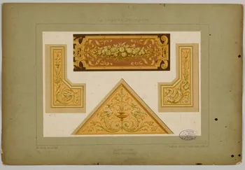 album LA PEINTURE DECORATIVE  MOTIFS DIVERS 1975.46.241.6 Photo