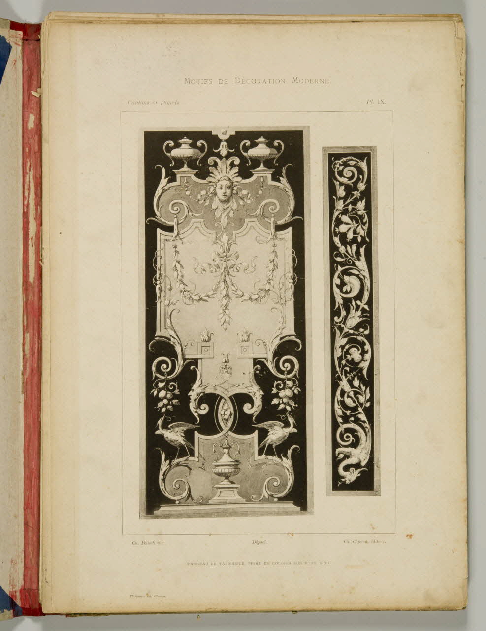 album MOTIFS DE DECORATION MODERNE. 1975.46.243.12 Photo