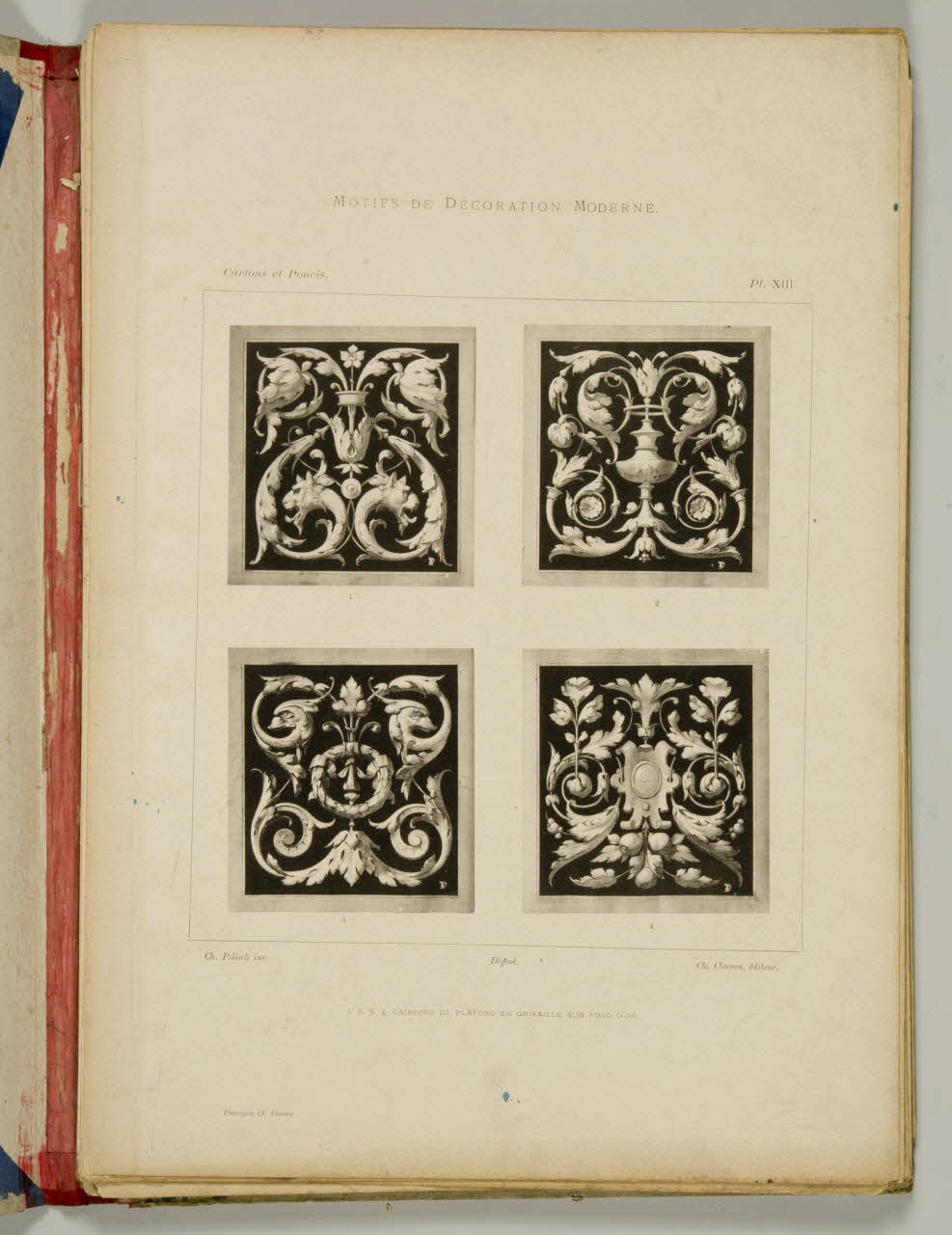 album MOTIFS DE DECORATION MODERNE. 1975.46.243.16 Photo