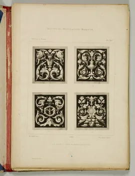 album MOTIFS DE DECORATION MODERNE. 1975.46.243.16 Photo