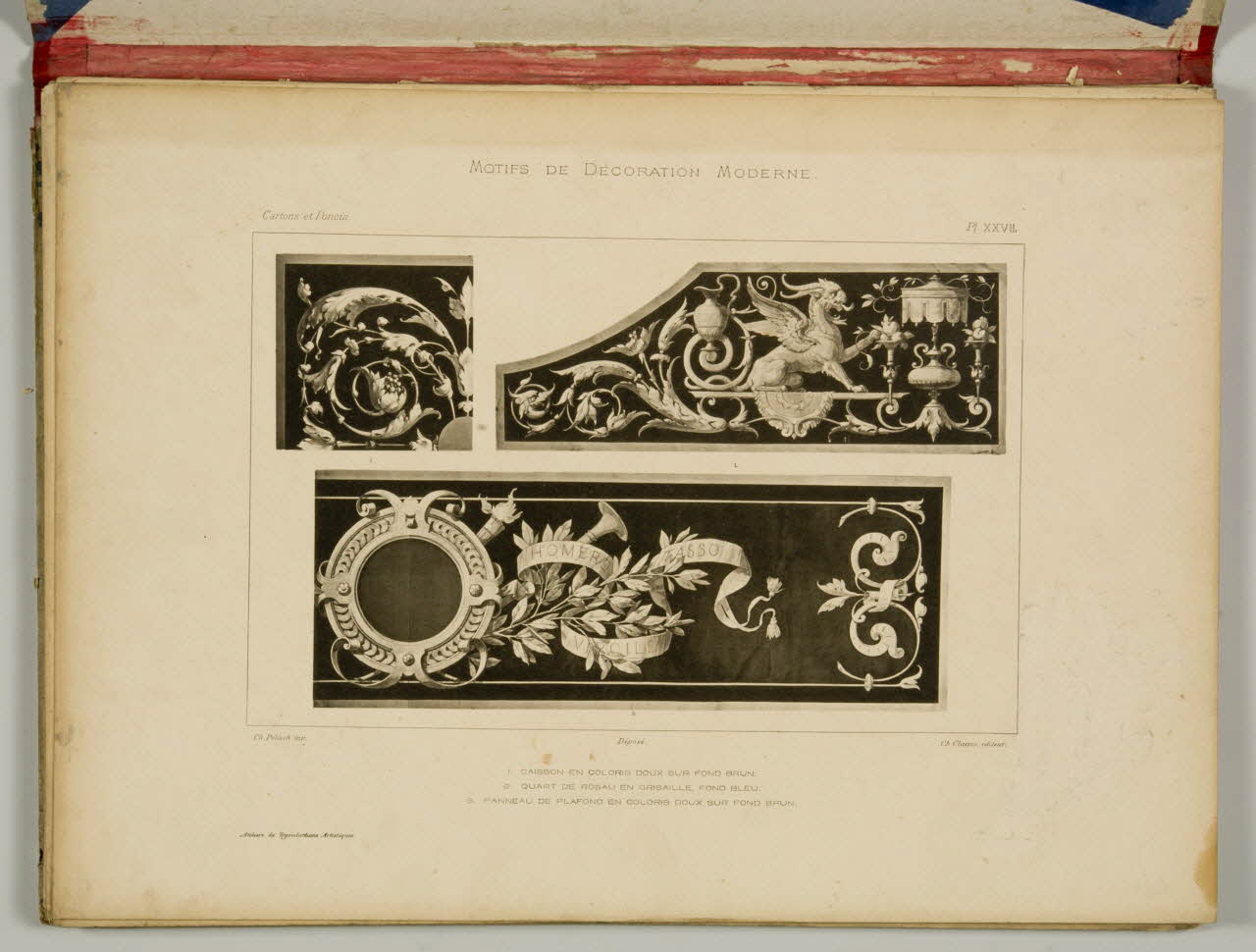 album MOTIFS DE DECORATION MODERNE. 1975.46.243.30 Photo